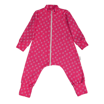 Комбинезон-пижама на молнии легкий "Цветочный луг" ЛКМ-БК-ЦЛ (размер 80) - Пижамы - интернет гипермаркет детской одежды Смартордер